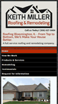 Mobile Screenshot of keithmillerroofingandremodeling.com